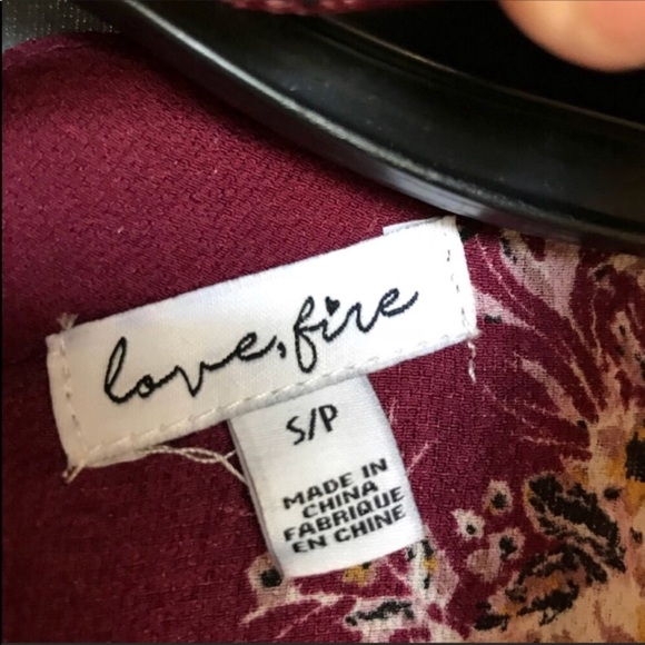 HP Love Fire Gigi Woven Midi Dress - Picture 7 of 10